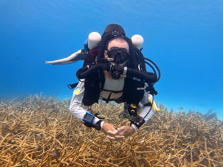 Technical diving / CCR training with Martijn